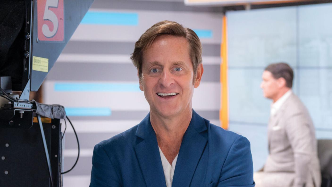 Nick Beres poses in the studio